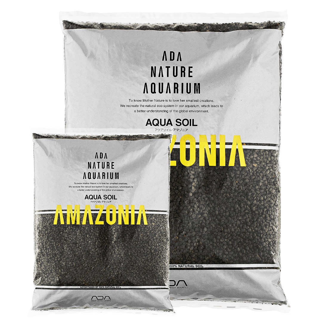 1 Litre Orjinal Paketten Bölme Ada Amazonia Aqua Soil Normal Type Gri Paket Sarı Yazı Aktif Soil Karides Bitki Toprağı