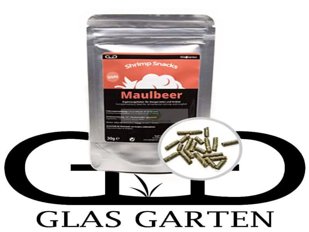 GlasGarten Maulbeer 30 gr İthal Karides Yemi Shrimp Food