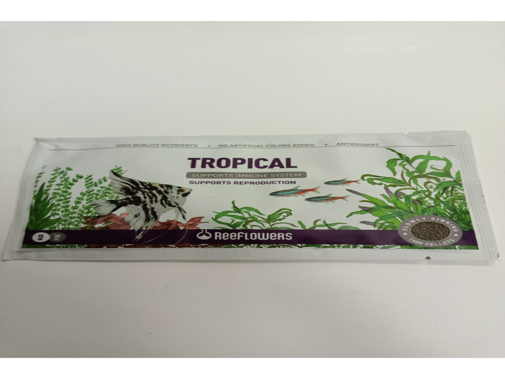 ReeFlowers Tropical 15gr Yem İmmune System Bağışıklık Üreme Destek 