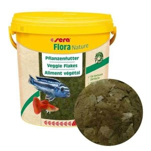 Sera Flora Nature Bitkisel Pul Yem 50 Gram Poşette Açık Kovadan Bölme SKT 11/2026
