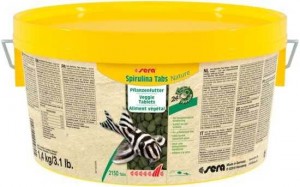 Sera Spirulina Nature Tablet Yem 100 Adet Açık Kovadan Bölme SKT 11/2027