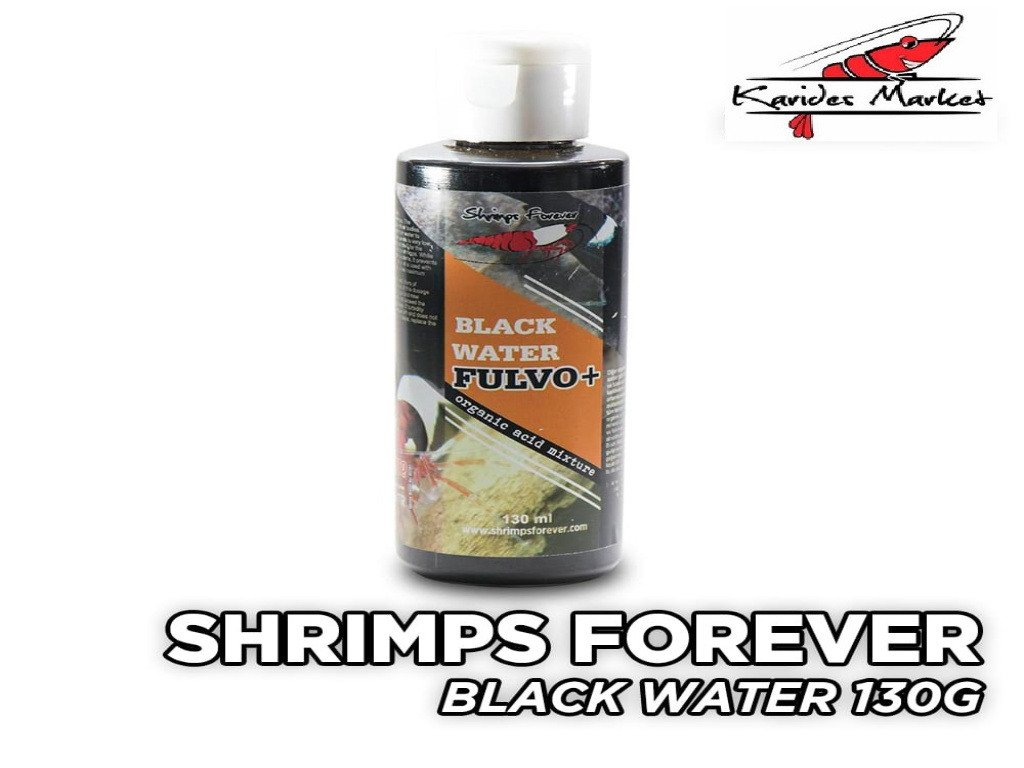 Black Water Fulvic Humic Hümik Asit Karides Mineral Desteği 130 Ml Shrimpsfor Ever 