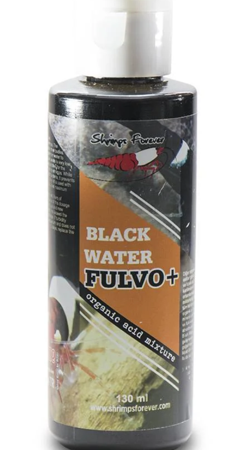 Black Water Fulvic Humic Hümik Asit Karides Mineral Desteği 130 Ml Shrimpsfor Ever 