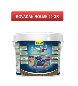 Tetra Pro Algae Multi Crisps 50 Gram Yem Kovadan Bölme Açık Poşette Spirulina Katkılı