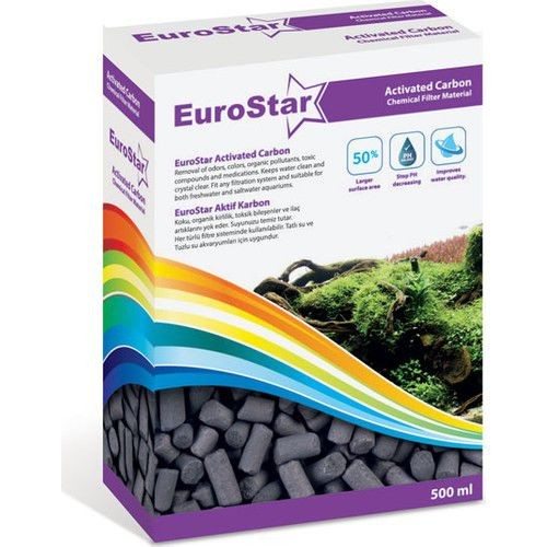 Eurostar Aktif Karbon Kömür Filtre Malzemesi 500 Ml Active Carbon