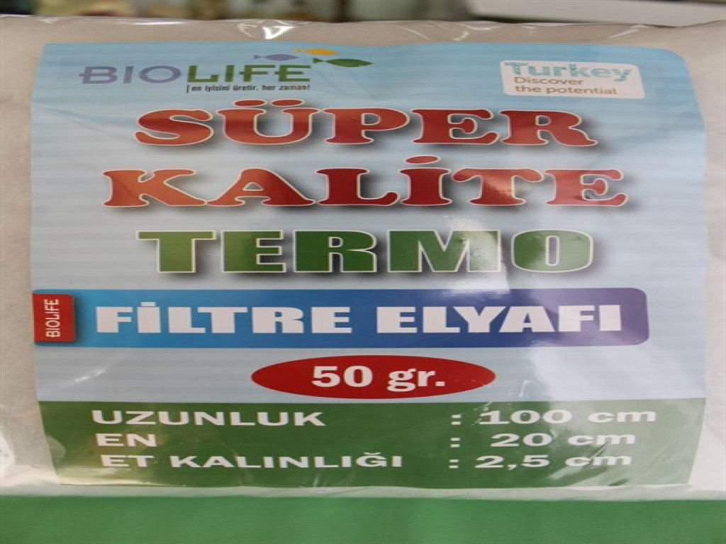 Süper Kalite Biolife Akvaryum Elyaf 50 Gram - 1 Adet 50 Gr.