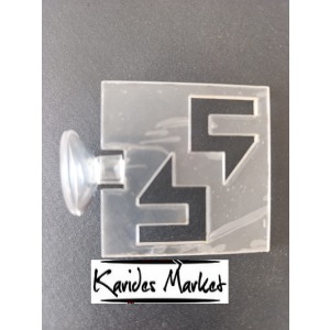 Şeffaf Renk 5 Cm x 5 Cm Moss Standı Raf - Salınım Yapmaz - 1 Adet 3D Dıy 