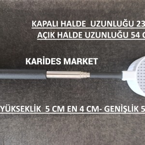 1 Adet D MODEL Karides Balık Canlısı Yakalama Kepçesi Teleskopik Uzayabilen 3d Dıy