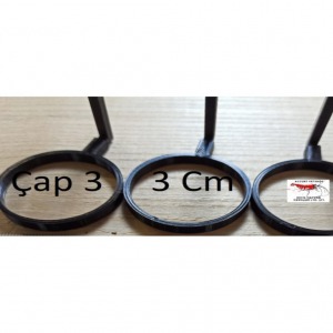3 Cm Çap 5 Cm Yükseklik Wabikusa - Kokodema Ball Askısı 1 Adet - 3D Dıy