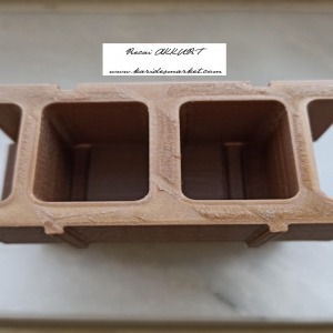 BÜYÜK BOY Dekor Briket Tuğla Karides Saklanma Alanı 1 Adet - 3D Dıy