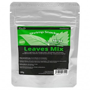 GlasGarten Shrimp Snacks Leaves Mix 30 gr İthal Karides Yemi Shrimp Food