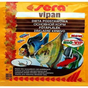 Sera Vipan Tüm Süs Balıkları Için Temel Yem 12 Gr Food Temel Gıda