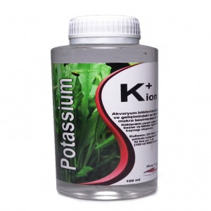 K+İon Potassium 100 Ml Bitkili Akvaryum Gübre Besin Desteği Shrimpsfor Ever