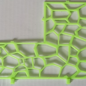 Yeşil Renk 10x10 Cm L Moss Standı Raf - Salınım Yapmaz - 1 Adet 3D Dıy