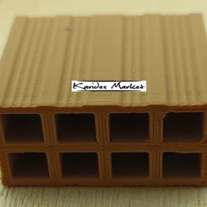 Dekor Tuğla Modeli Karides Saklanma Alanı Büyük Boy 1 Adet - 3D Dıy 