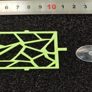 Yeşil Renk 5x5 Cm Moss Standı Raf - Salınım Yapmaz - 1 Adet 3D Dıy