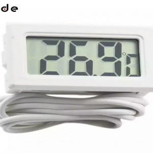 Dijital Akvaryum Termometresi Problu -  Derece - Isı Ölçer 1 Adet Beyaz Renk