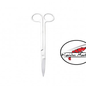 Paslanmaz Çelik Bitki Makası Düz Uç 25 Cm - Akvaryum Bitki Budama Bakım