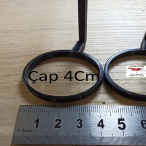 4 Cm Çap 10 Cm Yükseklik Wabikusa - Kokodema Ball Askısı 1 Adet - 3D Dıy
