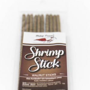 Sticks Walnut Karides Yemi ( Stick Lolipop 10 lu Paket ) Shrimp Food Shrimpsfor Ever