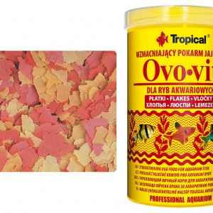 Tropical Ovo-Vit 100Ml /20g Kutu Balık Yemi Yumurta Katkılı Güçlendirici Pul Yem 