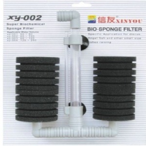 Xinyou Xy-002 Çift Süngerli Pipo Filtre 24 Cm x 16 Cm