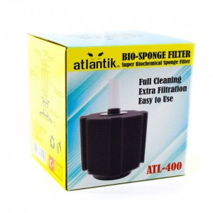 Atlantik ATL 400 - Akvaryum Üretim Pipo Filtre 21 x 12 Cm -  1 Adet
