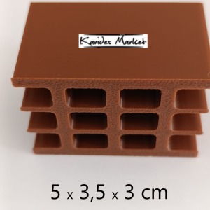 Dekor Briket Modeli Karides Saklanma Alanı Büyük Boy 1 Adet - 3D Dıy