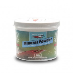 SHRİMP MİNERAL POWDER  TOZ 90 GR. Profesyonel Karides Yemi Shrimpsfor Ever